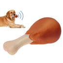 Squeaky Drum Stick Toy for dogs - Chew, Chewy, Chicken, Drumstick, Squeaky, Toy