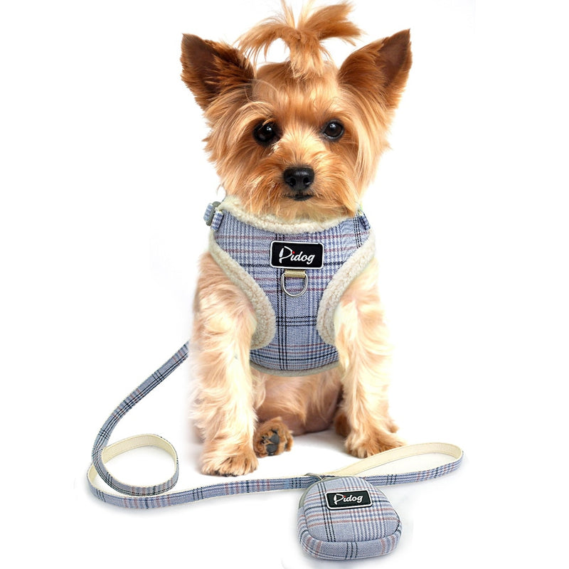 Sweater Harness (No-Pull) for dogs - Easy On, Fancy, Harness, Leash, No-Pull, Pouch, Set, Step In, Vest
