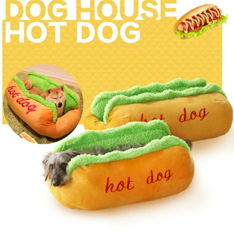 Hot Dog Bed for dogs - Bed, Dog, Dog Bed, Funny, Gift, Hot, Hot Dog, HotDog, Portable, Portable Bed, Warm
