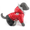 Winter Parka w/ Faux Fur Hood for dogs - Canada, Coat, Cold, Fur, Jacket, Jumpsuit, Warm, Winter