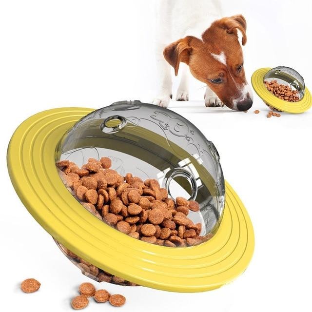 Smart Dog IQ UFO Slow Feeder for dogs - Food, IQ, Play, Puzzle, Slow Feeder, Smart, Toy, Treats, UFO