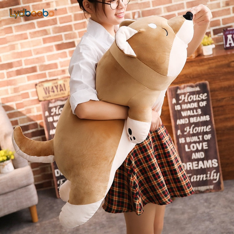 Fat HappyDog Plush Pillow for dogs - Big, Pillow Large, Plush, Shiba Inu