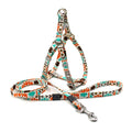 Funky Design Harness (No Pull) for dogs - __label:Bestseller, Adjustable, Cool Colours, Easy On, Harness, Leash, No Pull, Set, Step In