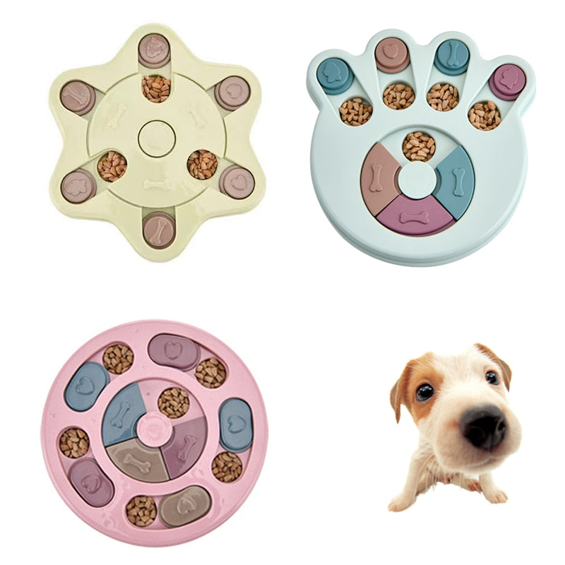 Smart Dog IQ Puzzle Feeder for dogs - __label2:HappyDog's Choice, __label:Bestseller, Bowl, Dispenser, Food, IQ, Maze, Play, Puzzle, Slow Feed, Slow Feeder, Smart, Training, Treats