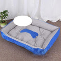 Comfy Bed - Bone Design for dogs - __label:Bestseller, Bed, Portable, Portable Bed, Soft, Warm