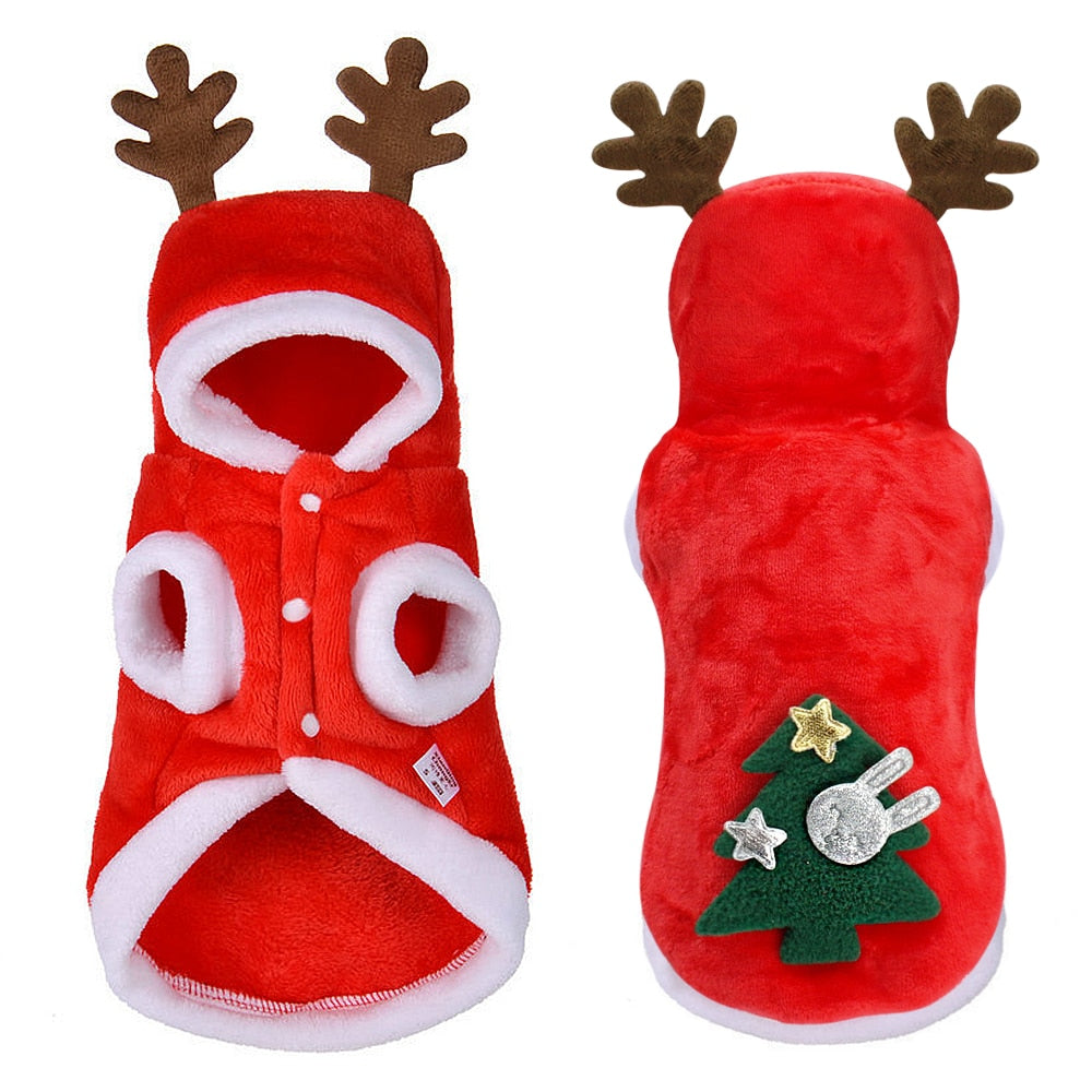 Christmas Reindeer Costume for Dogs Free Shipping HappyDog