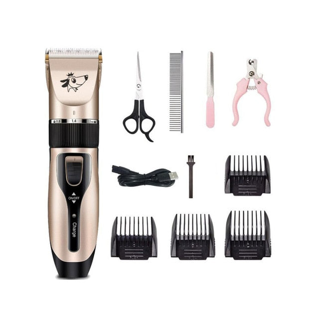 Ultimate Electric Shaving & Grooming Kit for dogs - __label:Bestseller, Clipper, Electric, Fur, Groomer, Grooming, Hair, Shaver, Trimmer