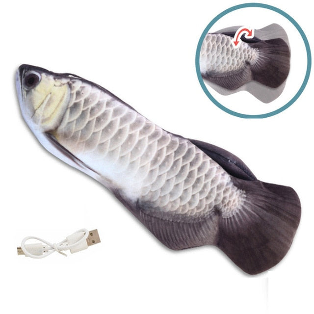 Automatic Pet Fish Toy Tail Wiggle