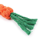 Carrot Rope Toy for dogs - Carrot, Fetch, Outdoor, Rope, Toy, Training