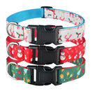 Christmas Dog Collar for dogs - __label:Bestseller, Bell, Christmas, Collar, Gift, Green, Holidays, Present, Red, Snow, Winter