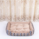 Rectangular Cushioned Comfy Bed