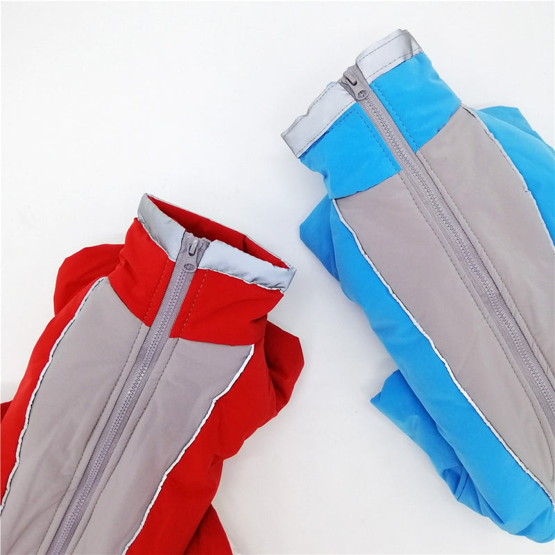Winter Overalls for dogs - Coat, Cold, Jacket, Jumpsuit, Overalls, Reflective, Suit, Warm