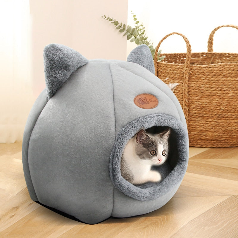 Cozy Cave Bed for Cats