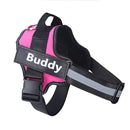 Personalized Harness - Custom Name & Phone Number (No Pull) for dogs - __label2:HappyDog's Choice, __label:Bestseller, Custom, Customizable, Customize Harness, Easy On, Engrave, Name, No-Pull, Personal, Personalized, Phone Number, Step In