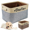 Personalized Dog Storage Basket
