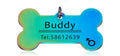 Doggy Bone Personalized Custom ID Tag