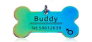 Doggy Bone Personalized Custom ID Tag