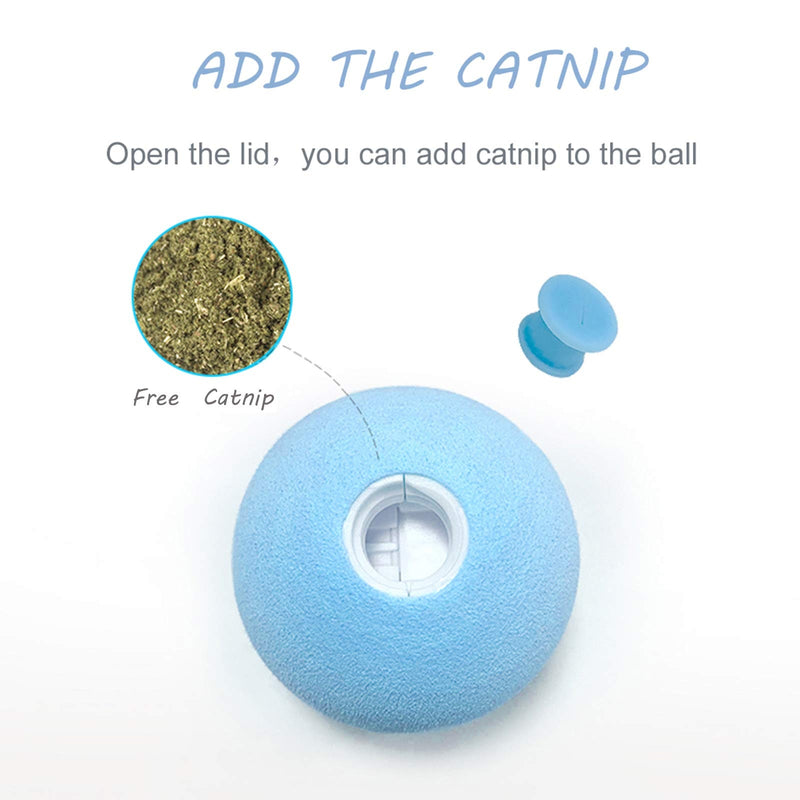 Smart Interactive Ball w/ Sounds for Cats