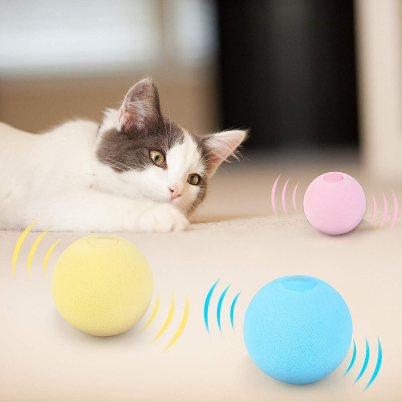 Smart Interactive Ball w/ Sounds for Cats