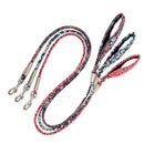 Floral Rope Leash w/ Handle