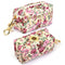 Personalized Floral Poop Bag, Snack & Accessories Holder