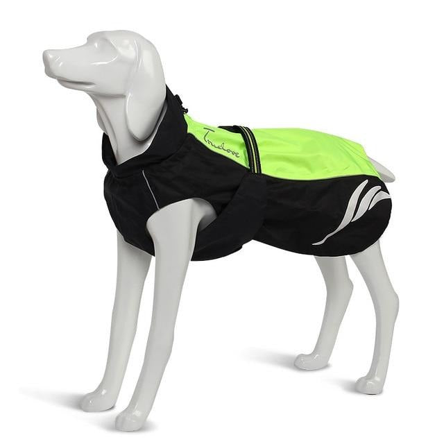 Reflective Waterproof Snow and Rain Coat for dogs - Coat, Jacket, polar fleece, Rain, Snow, snowsuit, Water, Waterproof